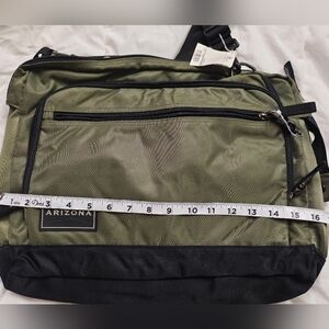 Arizona Jean Company Olive and Black Messenger Bag